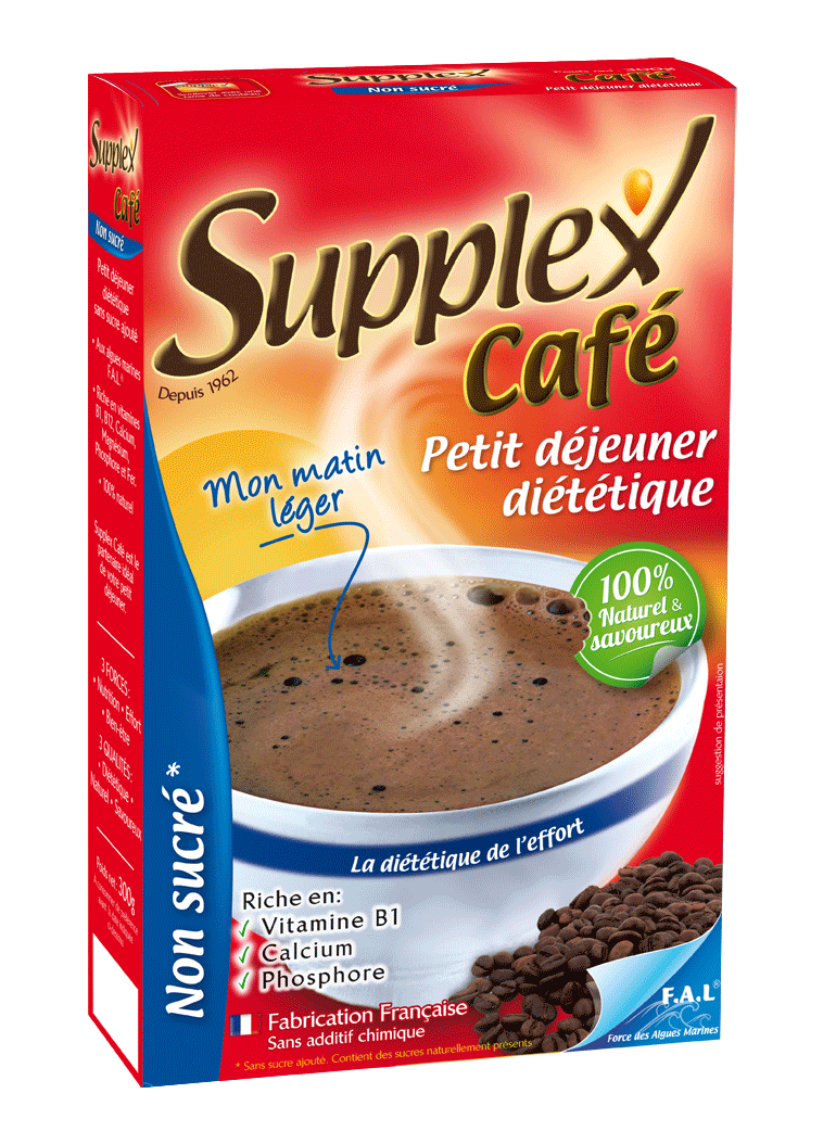 supplex café non sucré