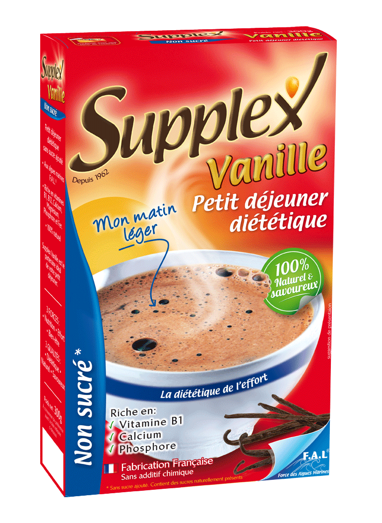 SUPPLEX vanille non sucré