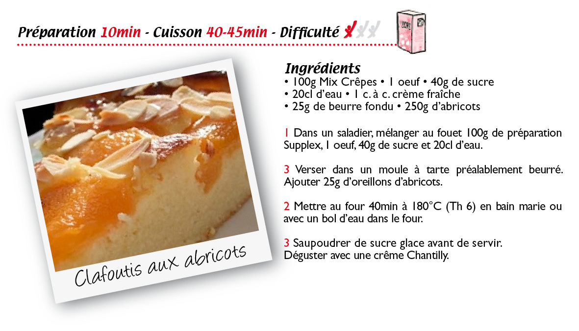 clafoutis aux abricots