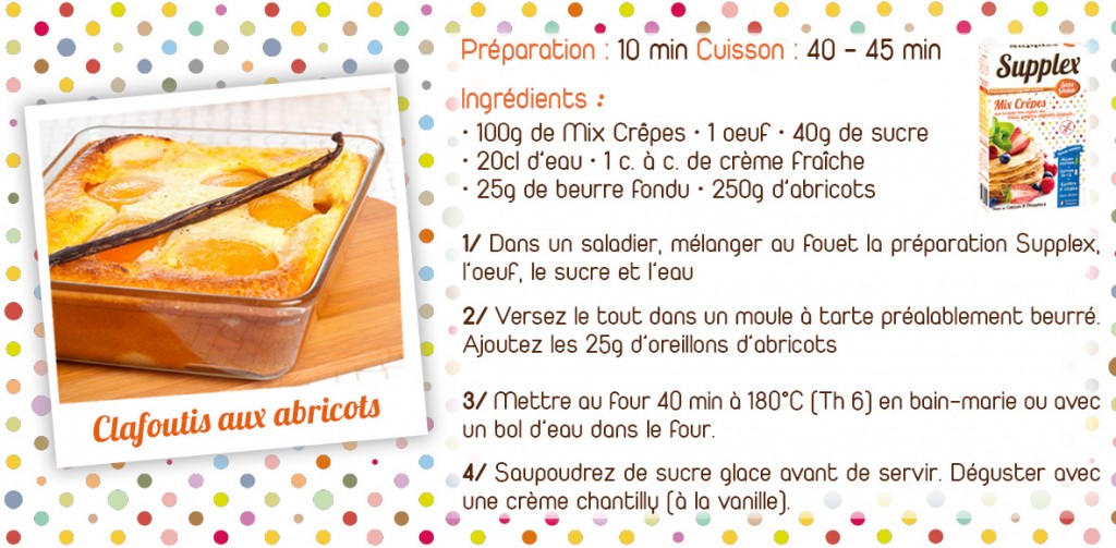 Clafoutis aux abricots