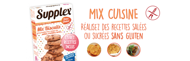 Mix cuisine Supplex sans gluten