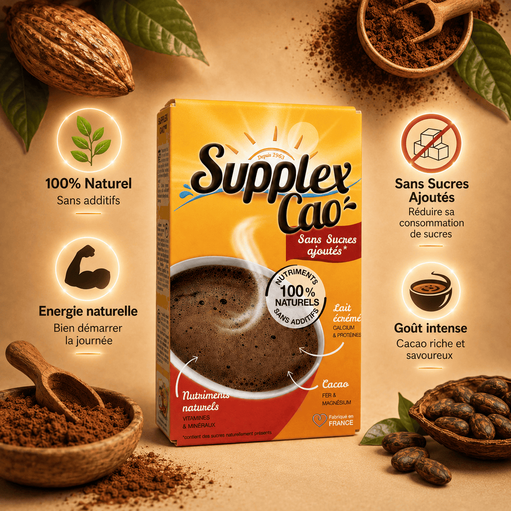 Supplex CAO Sans Sucres Ajoutés