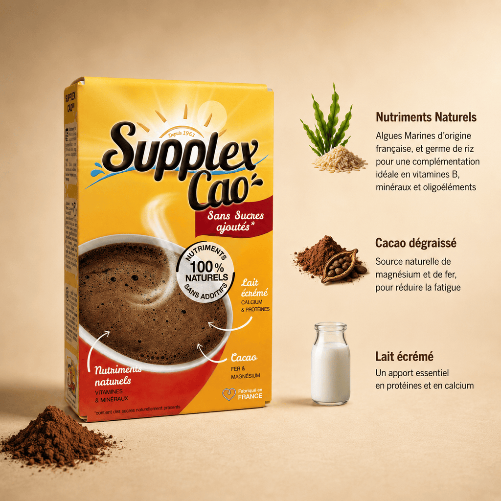 Supplex CAO Sans Sucres Ajoutés