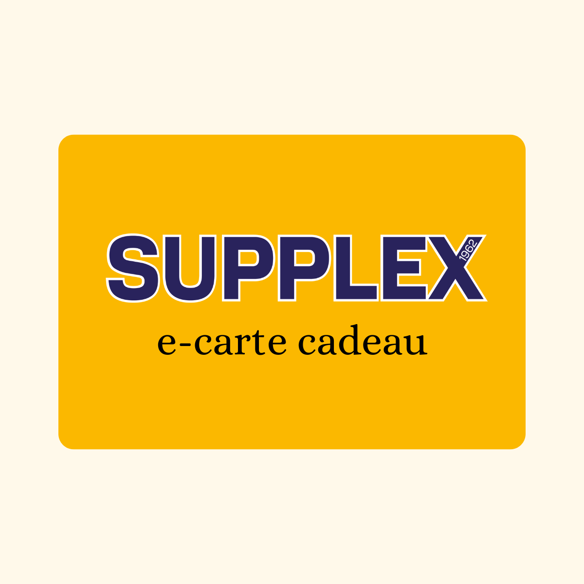 E-carte Cadeau